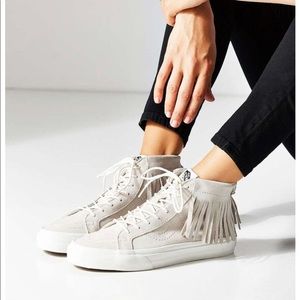 VANS SK8-Hi Moc in Suede Blanc de Blanc